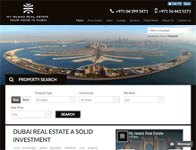 Tablet Screenshot of myislandrealestate.com